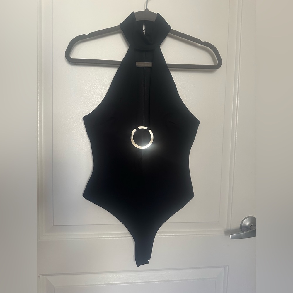 Revolve NBD Black Melody bodysuit